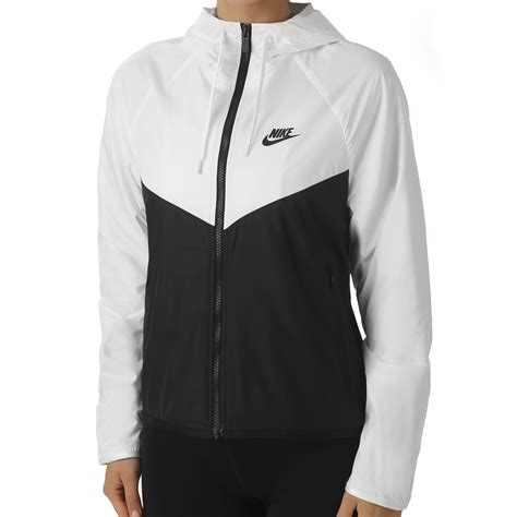 nike windrunner damen-sportjacke schwarz weiß|Nike Factory Stores.